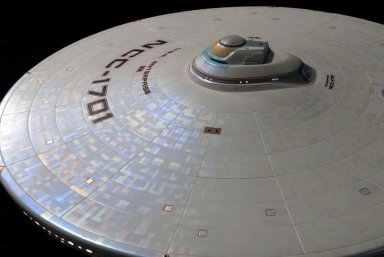 Enterprise Model saucer detail